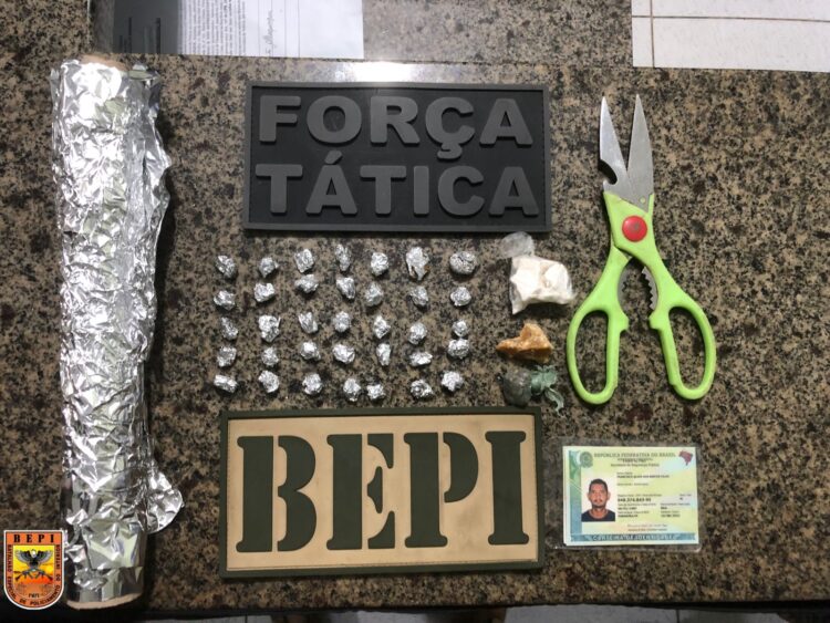 Acusado de tráfico de drogas é preso em Parnaíba