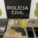 Polícia Civil prende homens envolvidos em facção criminosa em Luís Correia