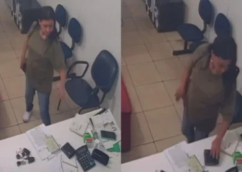 Mulher invade e faz arrastão em concessionária na zona Sul de Teresina