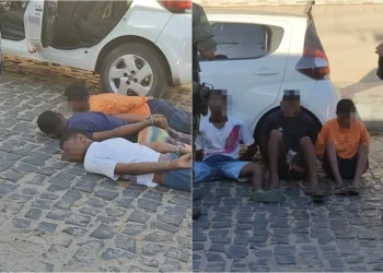 Menores são apreendidos após assaltarem carro de motorista por aplicativo na UFPI