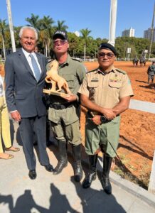 Sargento da Polícia Militar do Piauí conquista 2º lugar no Curso de Policiamento Montado da PM de Goiás