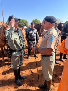 Sargento da Polícia Militar do Piauí conquista 2º lugar no Curso de Policiamento Montado da PM de Goiás