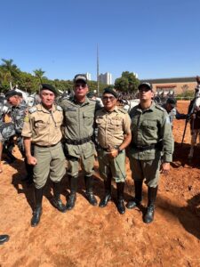 Sargento da Polícia Militar do Piauí conquista 2º lugar no Curso de Policiamento Montado da PM de Goiás