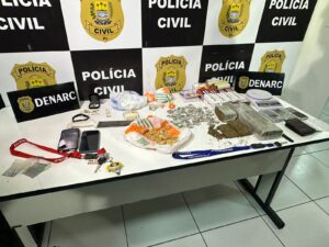 Polícia Civil prende duas pessoas por tráfico de drogas e associação para o tráfico em Teresina