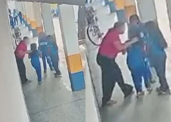 Professora que empurrou criança pelo pescoço em escola de Teresina é afastada