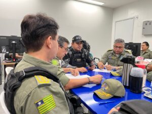 Polícia Militar discute estratégias de segurança para o Enem 2024