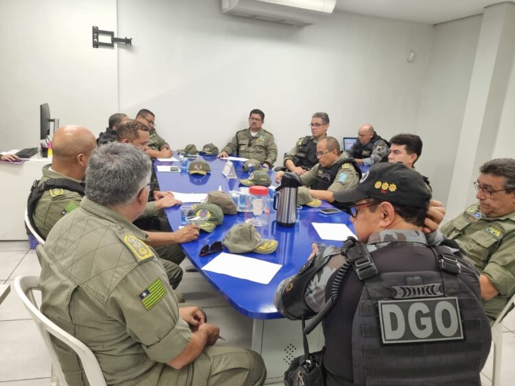 Polícia Militar discute estratégias de segurança para o Enem 2024