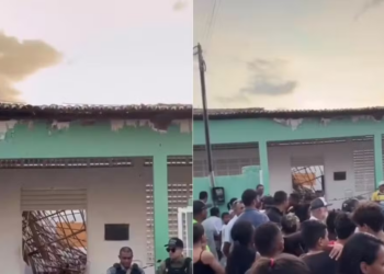 Idoso morre e pessoas ficam feridas após teto desabar durante evento no Piauí