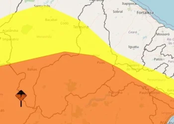 Inmet emite alerta de chuva forte para Teresina e mais de 170 municípios no Piauí